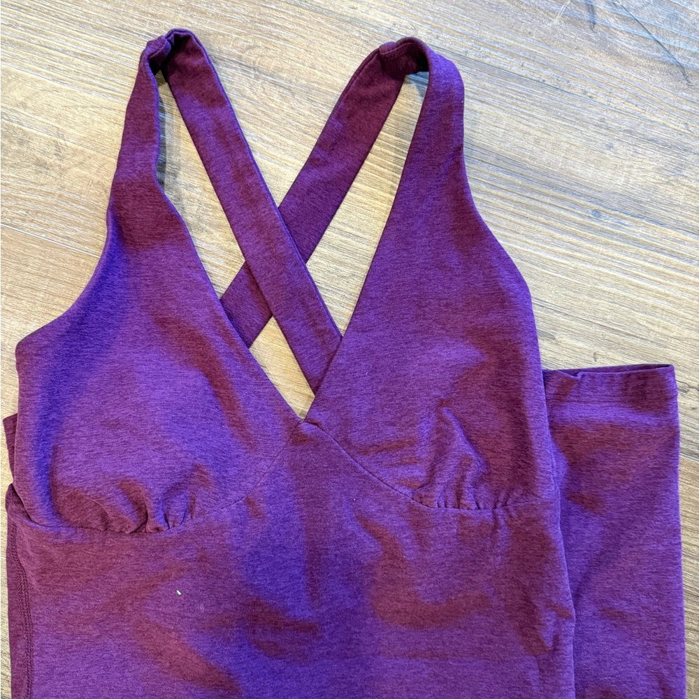 Beyond Yoga Purple Women's Pajama Set